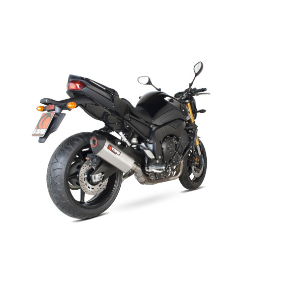 Scorpion Exhaust Yamaha FZ8 / Fazer 8  2010 - 2016 Serket Parallel Slip-on Brushed Stainless Steel Sleeve